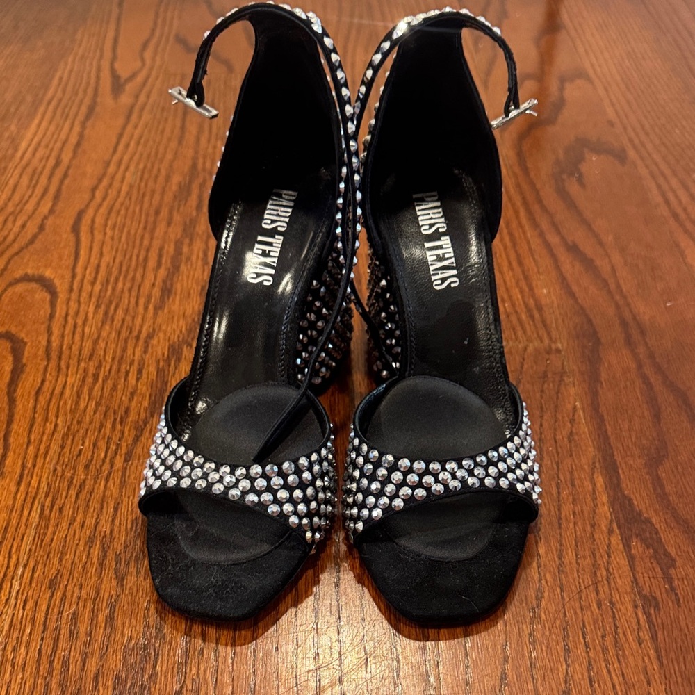 Paris Texas Rhinestone sandals